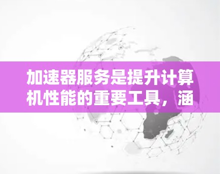加速器服务是提升计算机性能的重要工具，涵盖了多种技术应用，如科学计算、图形处理和游戏优化。以下是根据性能、使用场景、用户评价和更新情况整理出的加速器服务排行榜
