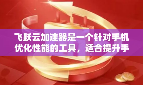 飞跃云加速器是一个针对手机优化性能的工具，适合提升手机处理视频、游戏等应用的性能。以下是详细的使用步骤和注意事项
